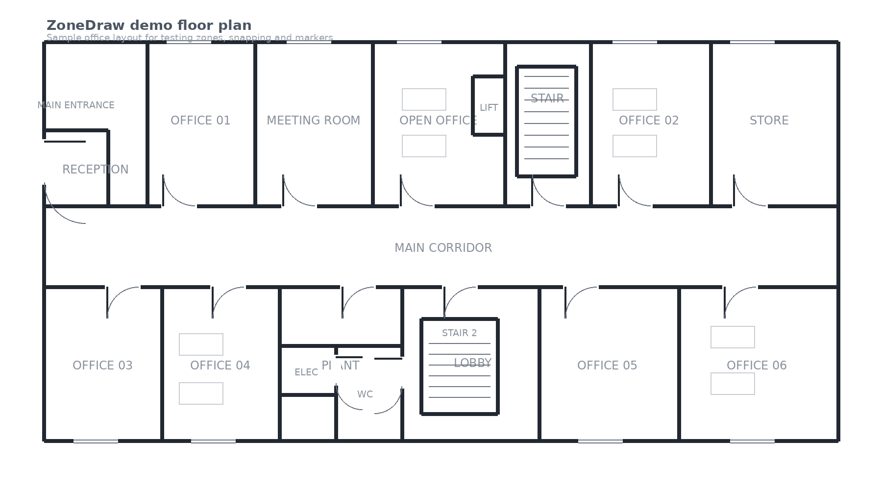 Sample floor plan